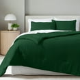 thumbnail image 1 of Bare Home Down Alternative Comforter Set - 3-Pieces - All Seasons - California King, Forest Green, 1 of 5