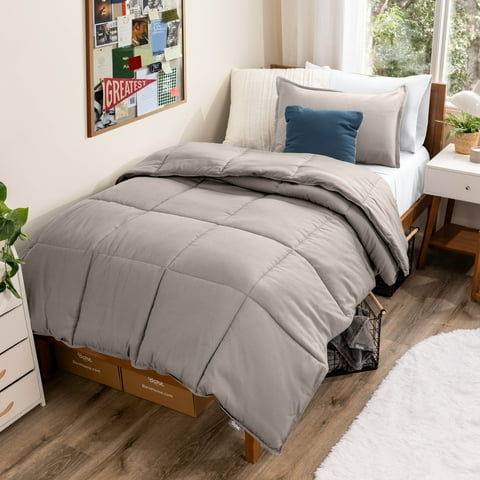 Bare Home Down Alternative Comforter Set - 3-Pieces - All Seasons - Full, Khaki