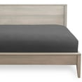 thumbnail image 1 of Bare Home Fitted Bottom Sheet Premium 1800 Ultra-Soft Wrinkle Resistant Microfiber, Hypoallergenic, Deep Pocket (Queen, Grey), 1 of 4