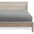 thumbnail image 1 of Bare Home Fitted Bottom Sheet Premium 1800 Ultra-Soft Wrinkle Resistant Microfiber, Hypoallergenic, Deep Pocket (Queen, Light Grey), 1 of 4
