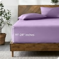 Bare Home Fitted Sheet 24" Extra Deep Pocket Premium 1800