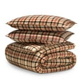 thumbnail image 1 of Bare Home Flannel Duvet Cover Set - 100% Flannel Cotton - Double Brushed - Full, Red Lodge Plaid, 1 of 9