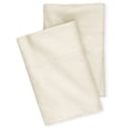 thumbnail image 1 of Bare Home Flannel Pillowcase Set, 100% Cotton, Heavyweight, King, Set of 2, Sand, 1 of 5