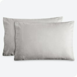 Premium 1800 Ultra Soft Microfiber Collection Pillowcase Set Standard Pillowcase Set of 2 Grey