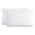 thumbnail image 1 of Bare Home Flannel Pillowcase Set - 100% Flannel Cotton - Double Brushed - Standard Set of 2, White, 1 of 8