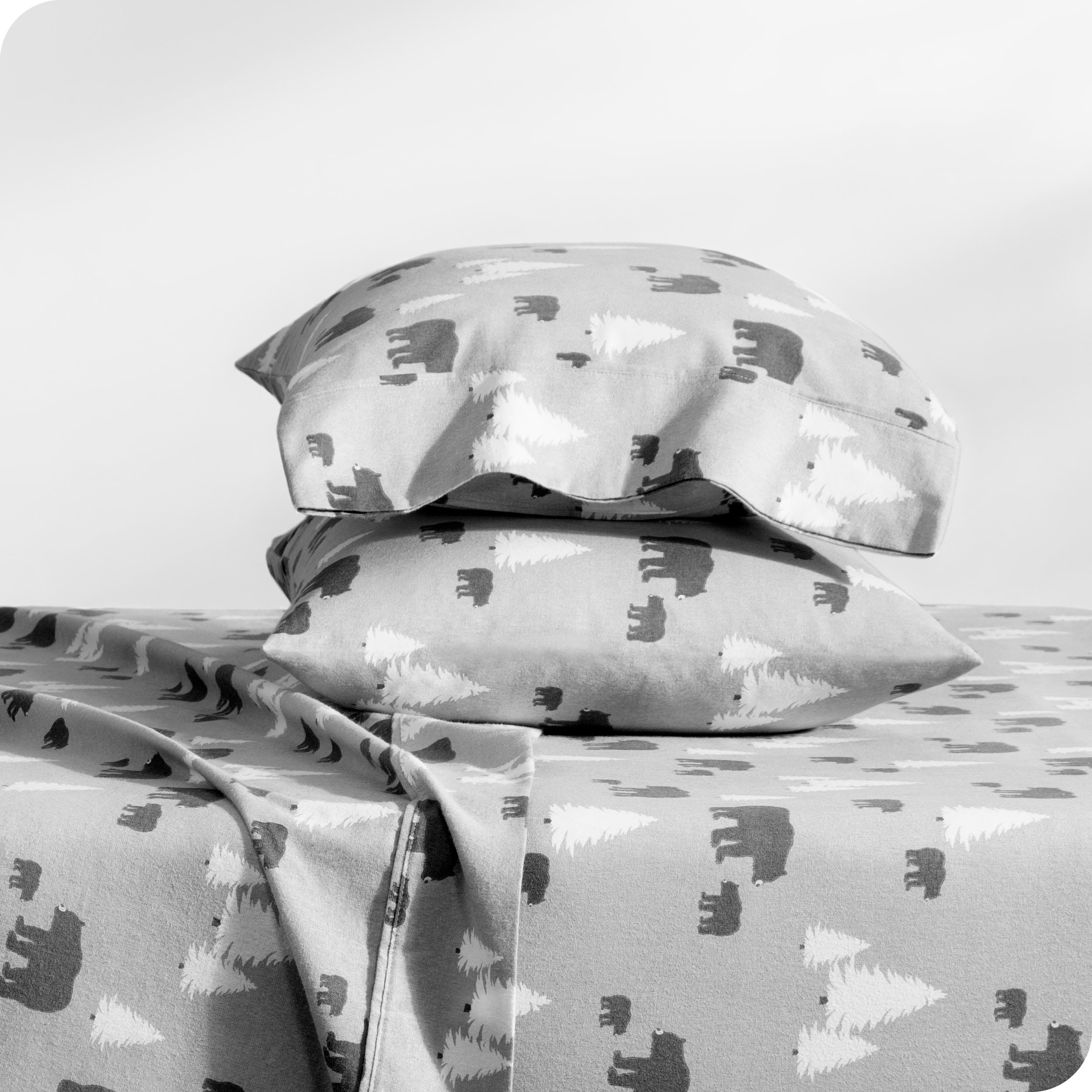 Bare Home Flannel Sheet Set 100 Cotton Deep Pocket Cal King