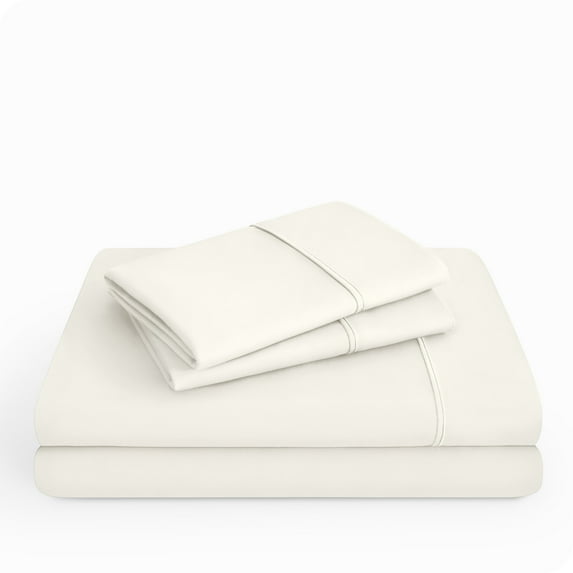 Bare Home Fresh Cream Microfiber Sheet Set, Wrinkle Resistant, Deep Pocket, Full