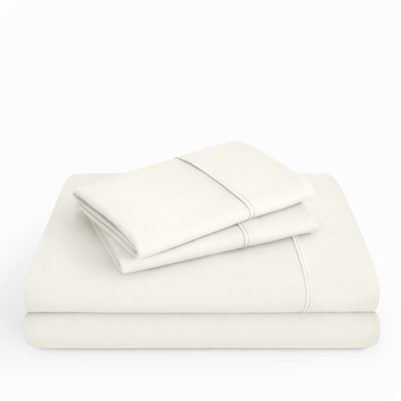Bare Home Fresh Cream Microfiber Sheet Set, Wrinkle Resistant, Deep Pocket, King
