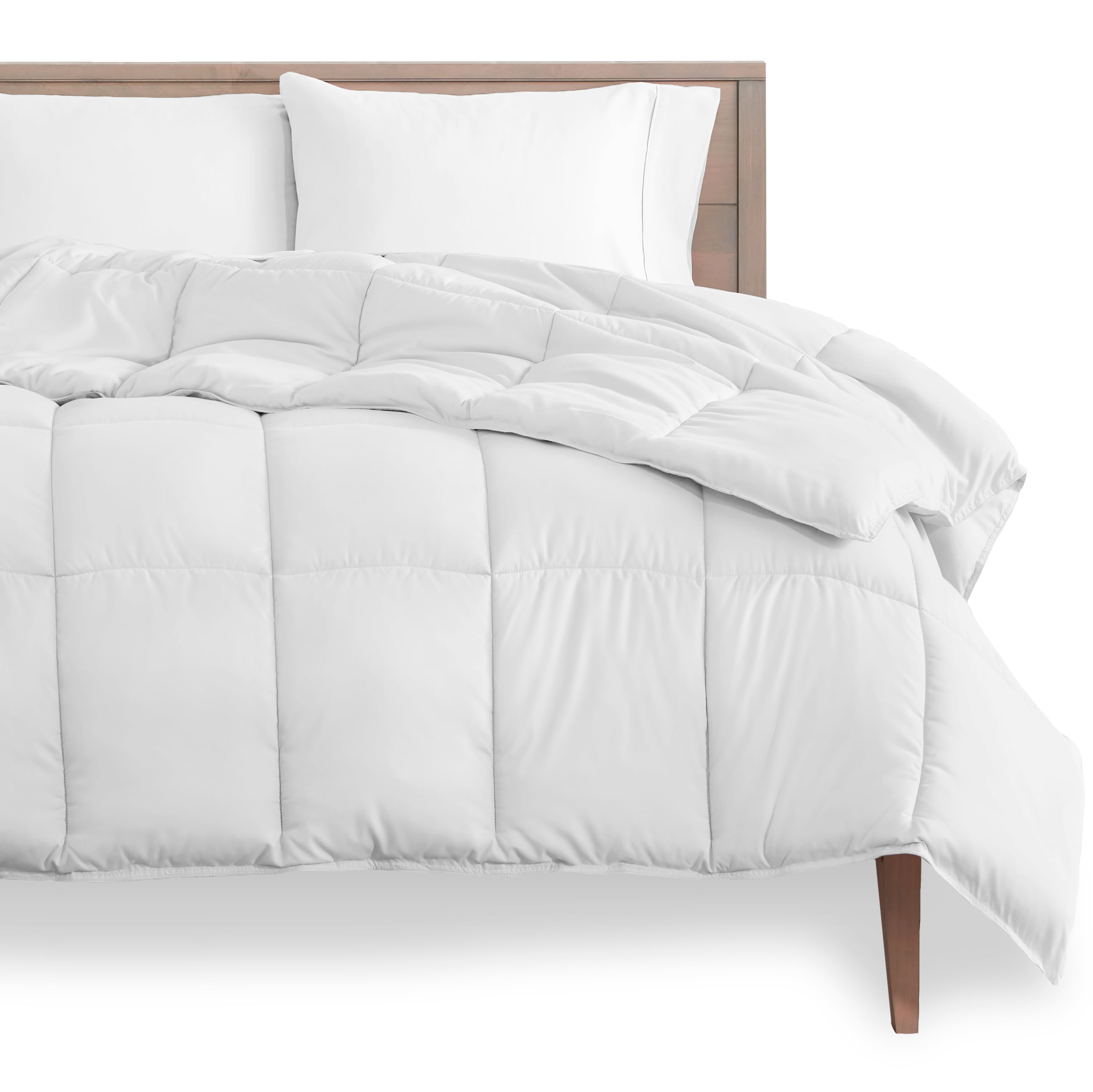 Bare Home Goose Down Alternative Comforter, Oversized King, White