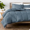 Bare Home Hypoallergenic Goose Down Alternative Comforter Set Twin