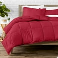 thumbnail image 1 of Bare Home  Hypoallergenic Down Alternative Comforter Set Red Queen, 1 of 5