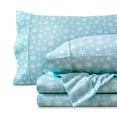 thumbnail image 1 of Bare Home Luxury 100% Cotton Flannel King Sheet Set, Deep Pocket, 4-Piece, Snowdrift, 1 of 9