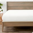 thumbnail image 1 of Bare Home Luxury 1800 Collection Fitted Sheet, Ultra-Soft, Deep Pocket, Queen, Cream, 1 of 8