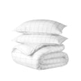 thumbnail image 1 of Bare Home Luxury Duvet Cover and Sham Set - Premium 1800 Collection - Ultra-Soft - King/Cal King, Grid - White/Gray, 3-Pieces, 1 of 8