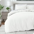 thumbnail image 1 of Bare Home Luxury Duvet Cover and Sham Set - Premium 1800 Collection - Ultra-Soft - Twin/Twin-XL, Fresh Cream, 2-Pieces, 1 of 9