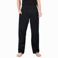 thumbnail image 1 of Bare Home Men's Flannel Pajama Pants - 100% Cotton - Lounge and Sleep - Medium, Black, 1 of 6