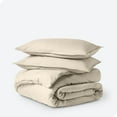 thumbnail image 1 of Bare Home Microfiber Duvet Cover & Sham Set, King, Sand, 3-Pieces, 1 of 7
