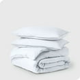 thumbnail image 1 of Bare Home Microfiber Duvet Cover & Sham Set, King, White, 3-Pieces, 1 of 7