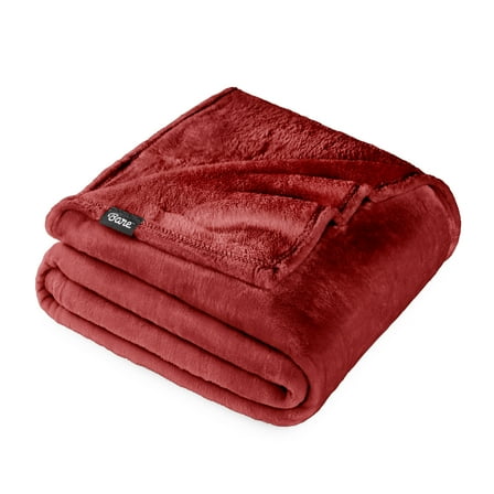 Bare Home Microplush Fleece Blanket - 300 GSM - Fuzzy Microfleece - Soft & Plush - King, Rosewood