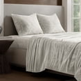 thumbnail image 1 of Bare Home Microplush Fleece Sheet Set - Ultra Soft - Deep Pocket - Twin, Cream, 1 of 9