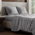 thumbnail image 1 of Bare Home Microplush Fleece Sheet Set - Ultra Soft - Deep Pocket - Twin, Light Gray, 1 of 9