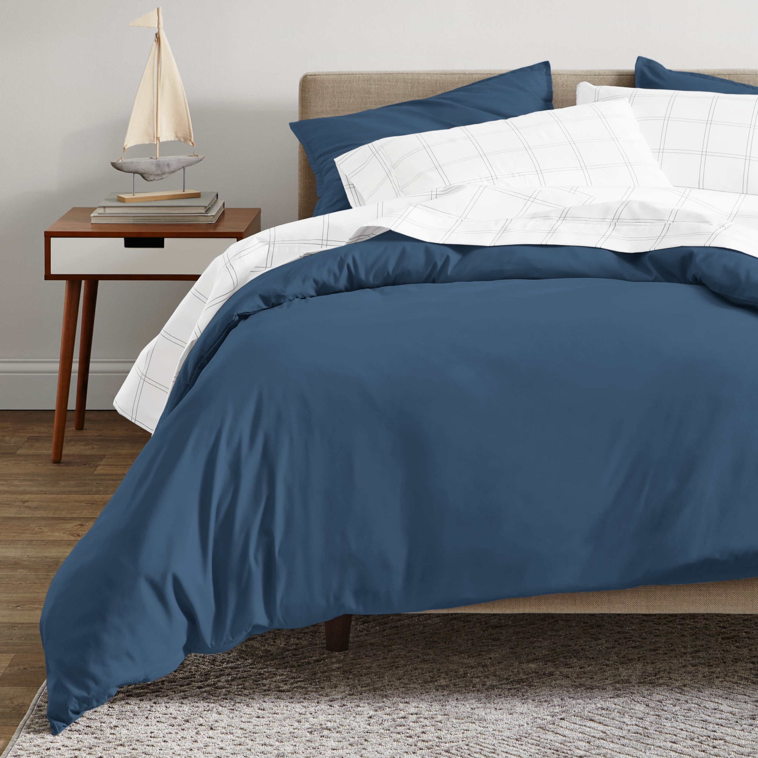 Bering Sea Organic Cotton Sateen King/Cal King Duvet Cover Set