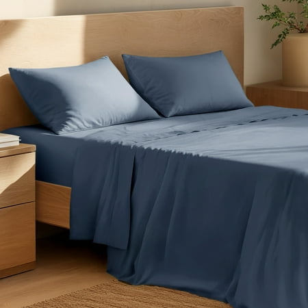 https://www.walmart.com/ip/Bare-Home-100-Organic-Cotton-Sheet-Set-300-Thread-Count-Percale-Weave-Twin-Bering-Sea/960150546?from=/search