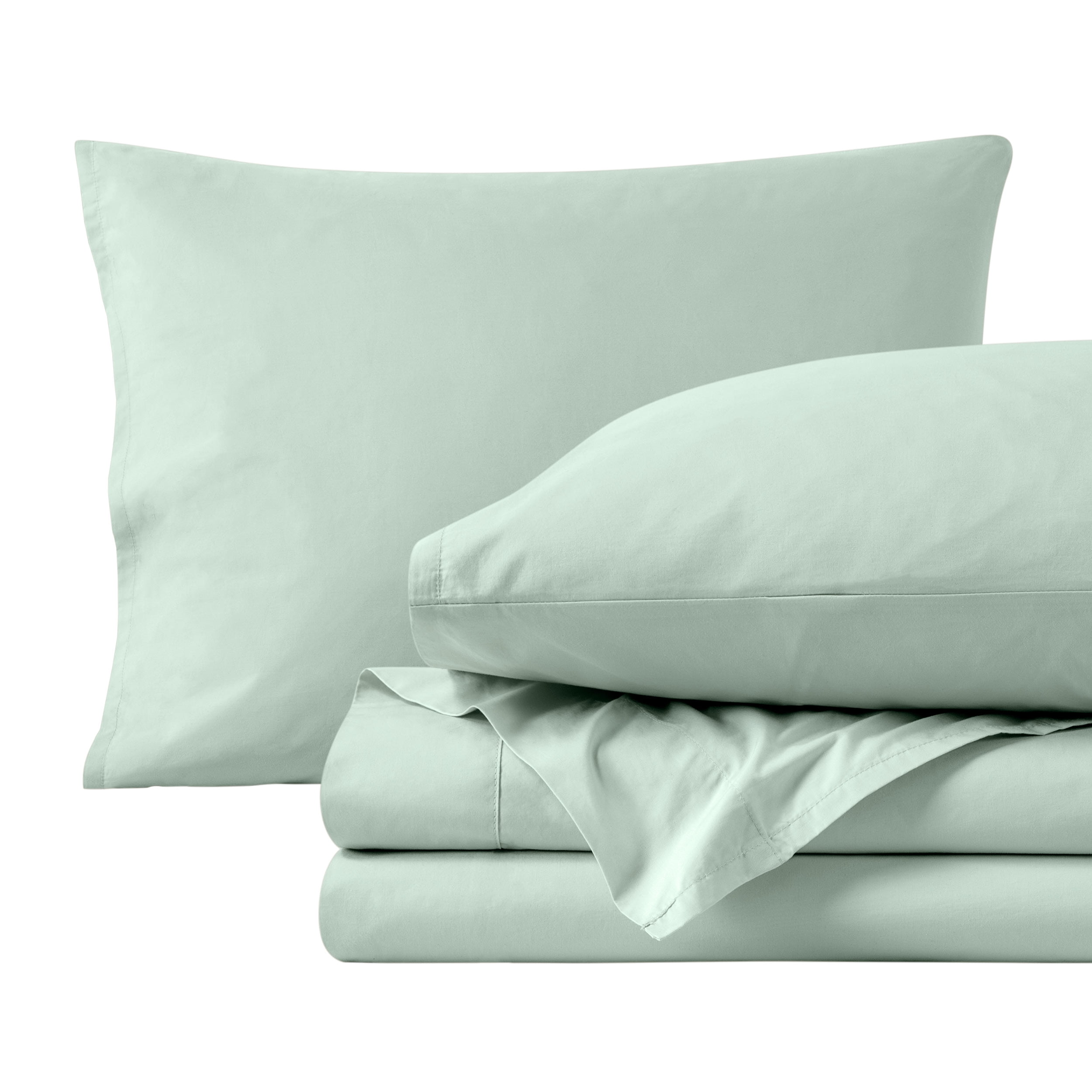 Willow Twin XL Organic Cotton Percale Sheet Set