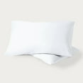 thumbnail image 1 of Bare Home Percale Weave Pillowcase Set - Organic Cotton - Standard, White, 1 of 8