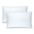 thumbnail image 1 of Bare Home Pillow Sham Set - Premium 1800 Collection - Double Brushed - King, White, 1 of 9