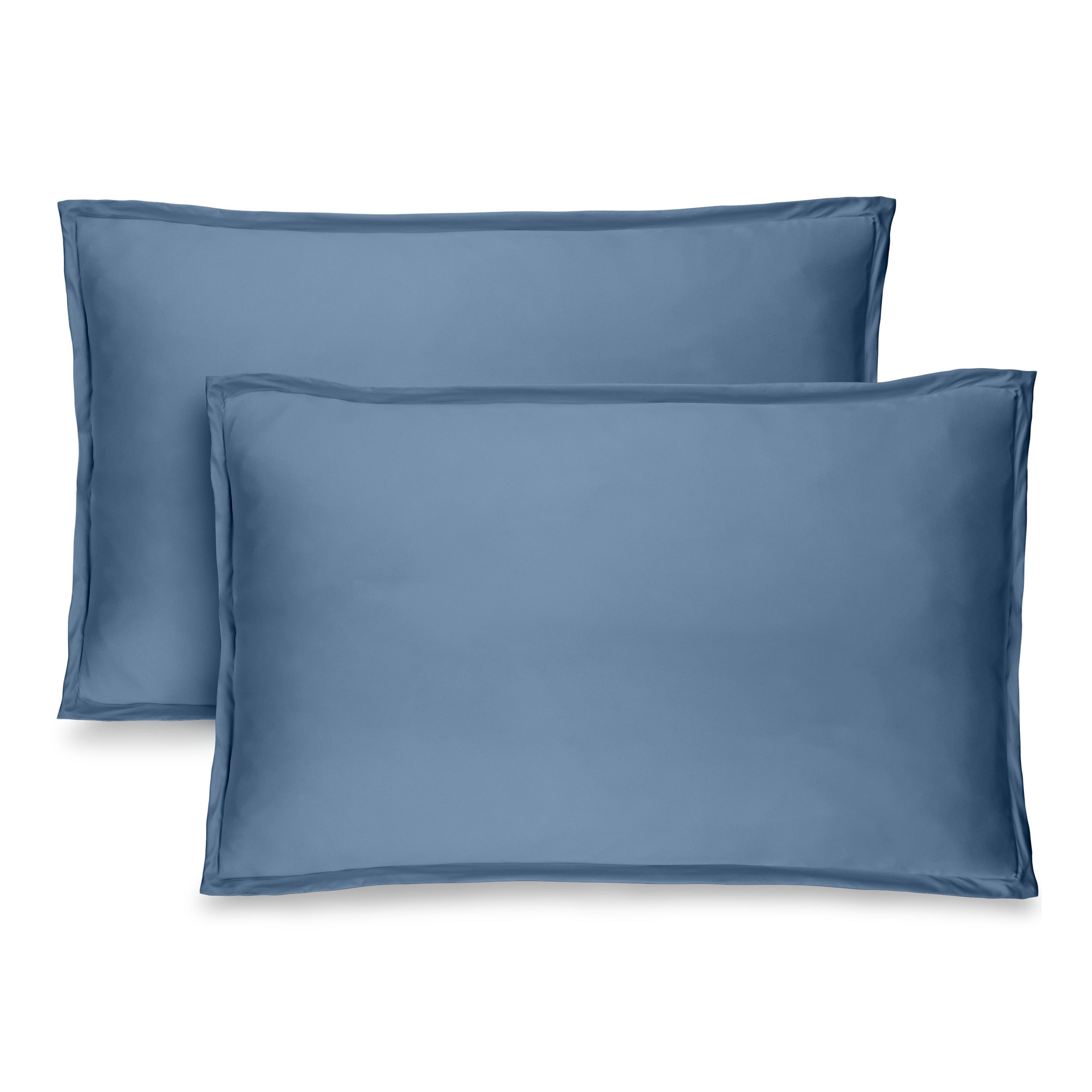 Coronet Blue Hypoallergenic Polyester Standard Pillow Sham Set