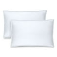 thumbnail image 1 of Bare Home Pillow Sham Set - Premium 1800 Collection - Double Brushed - Standard, White, 1 of 9