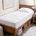 thumbnail image 1 of Bare Home Pillow-Top Mattress Pad, Reversible Topper, Twin, 1 of 10