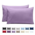 thumbnail image 1 of Bare Home Pillowcase Set - Envelope Closure - Premium 1800 Collection - Double Brushed - Ultra Soft - King Size 20x40, Lavender, 2 Count, 1 of 8