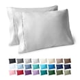 thumbnail image 1 of Bare Home Pillowcase Set - Premium 1800 Collection - Double Brushed - Ultra Soft - King Size, Cloud Gray, 2 Count, 1 of 8