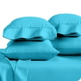 thumbnail image 1 of Bare Home Pillowcase Set - Premium 1800 Collection - Double Brushed - Ultra Soft - Standard Size, Aqua, 4 Count, 1 of 8