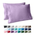 thumbnail image 1 of Bare Home Pillowcase Set - Premium 1800 Collection - Double Brushed - Ultra Soft - Standard Size, Lavender, 2 Count, 1 of 8