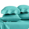 thumbnail image 1 of Bare Home Pillowcase Set - Premium 1800 Collection - Double Brushed - Ultra Soft - Standard Size, Turquoise, 4 Count, 1 of 8