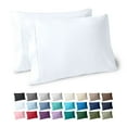 thumbnail image 1 of Bare Home Pillowcase Set - Premium 1800 Collection - Double Brushed - Ultra Soft - Standard Size, White, 2 Count, 1 of 8