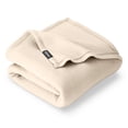 thumbnail image 1 of Bare Home Polar Fleece Bed Blanket - Lightweight - Premium Fleece - King, Sand, 1 of 10