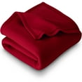 thumbnail image 1 of Bare Home Polar Fleece Cozy Bed Blanket - Blanket (Full/Queen, Red), 1 of 9