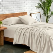 Bare Home Premium 1800 Collection 3-Piece Bed Sheet Set, Twin-XL, Wheat
