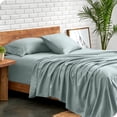 thumbnail image 1 of Bare Home Premium 1800 Collection 4-Piece Bed Sheet Set, King, Sea Spray, 1 of 11