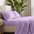 thumbnail image 1 of Bare Home Premium 1800 Collection 4-Piece Bed Sheet Set, Queen, Lavender, 1 of 10