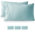 thumbnail image 1 of Bare Home Premium 1800 Ultra-Soft Double Brushed Microfiber Bulk Pack, King, 12 Pack, Light Blue, 1 of 4