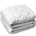 thumbnail image 1 of Bare Home Quilted Fitted Mattress Pad, Split Head Flex King,, 1 of 6