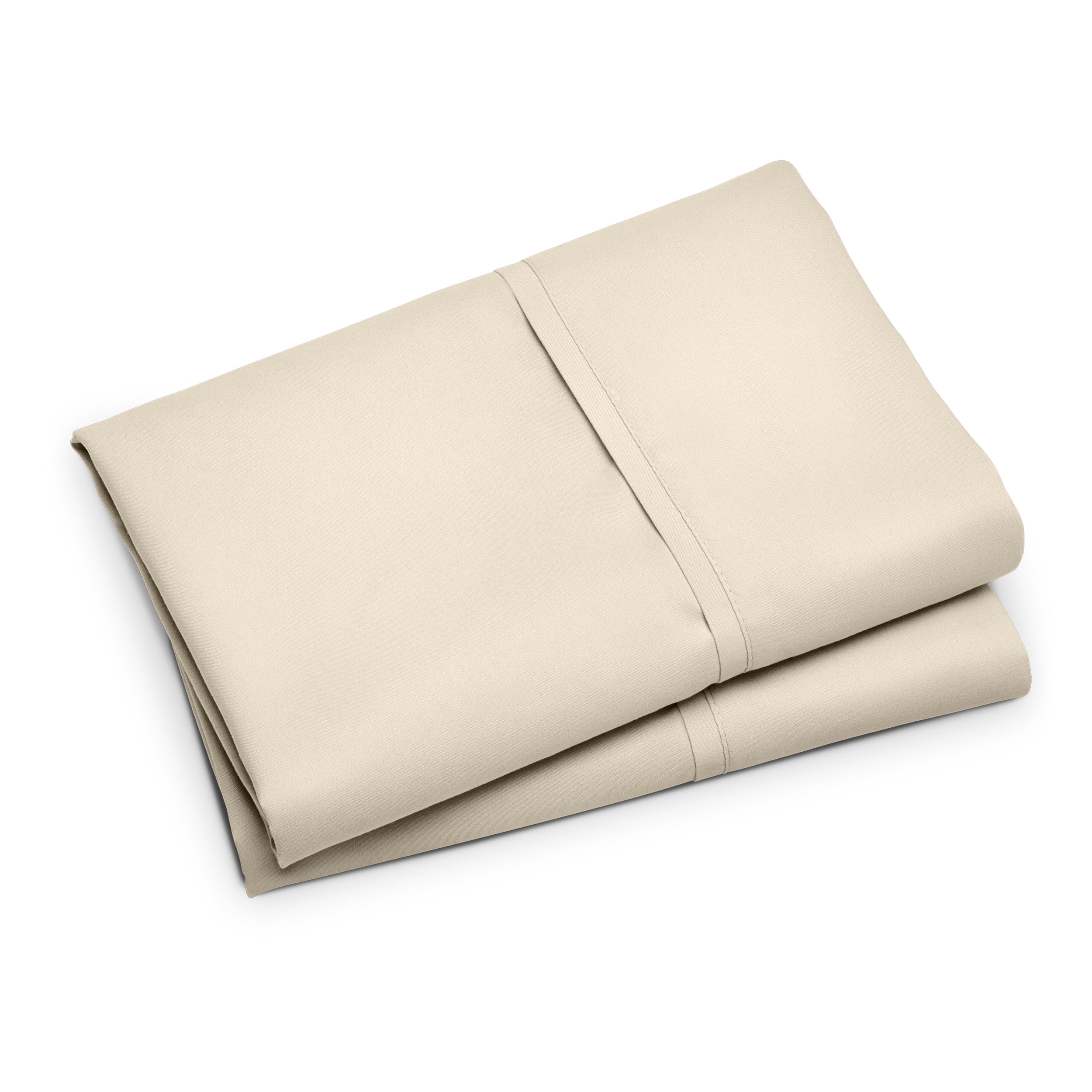 Bare Home Sand Microfiber Pillowcase Set, Hypoallergenic, King Set of 2
