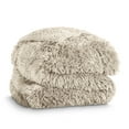 thumbnail image 1 of Bare Home Shaggy Blanket - 50" x 60" - Ultra Soft Fleece - Throw, Oyster, 1 of 6
