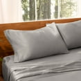 thumbnail image 1 of Bare Home TENCEL™ Pillowcase Set - Lyocell derived from Eucalyptus - Standard, Light Gray, 1 of 8