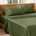 thumbnail image 1 of Bare Home TENCEL™ Sheet Set - Lyocell derived from Eucalyptus - Twin XL, Cypress, 1 of 9
